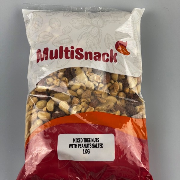 Mixed Nuts with Peanuts Salted
