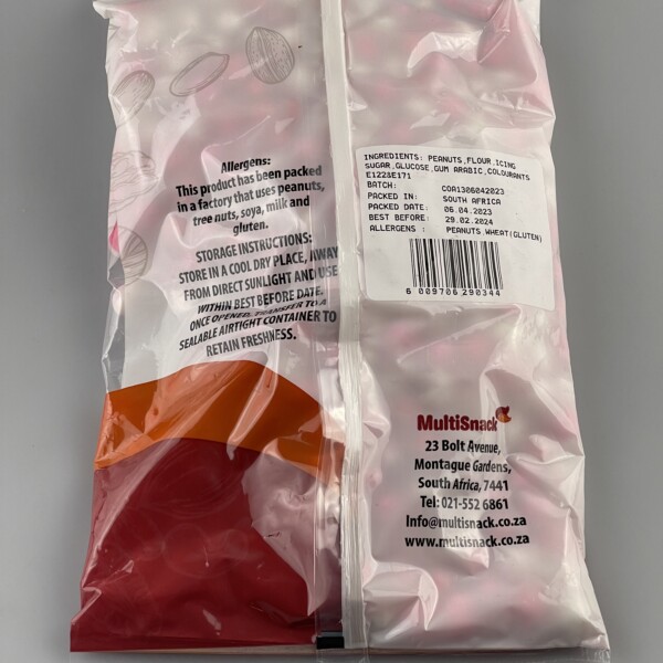 Peanuts Pink and White 1KG