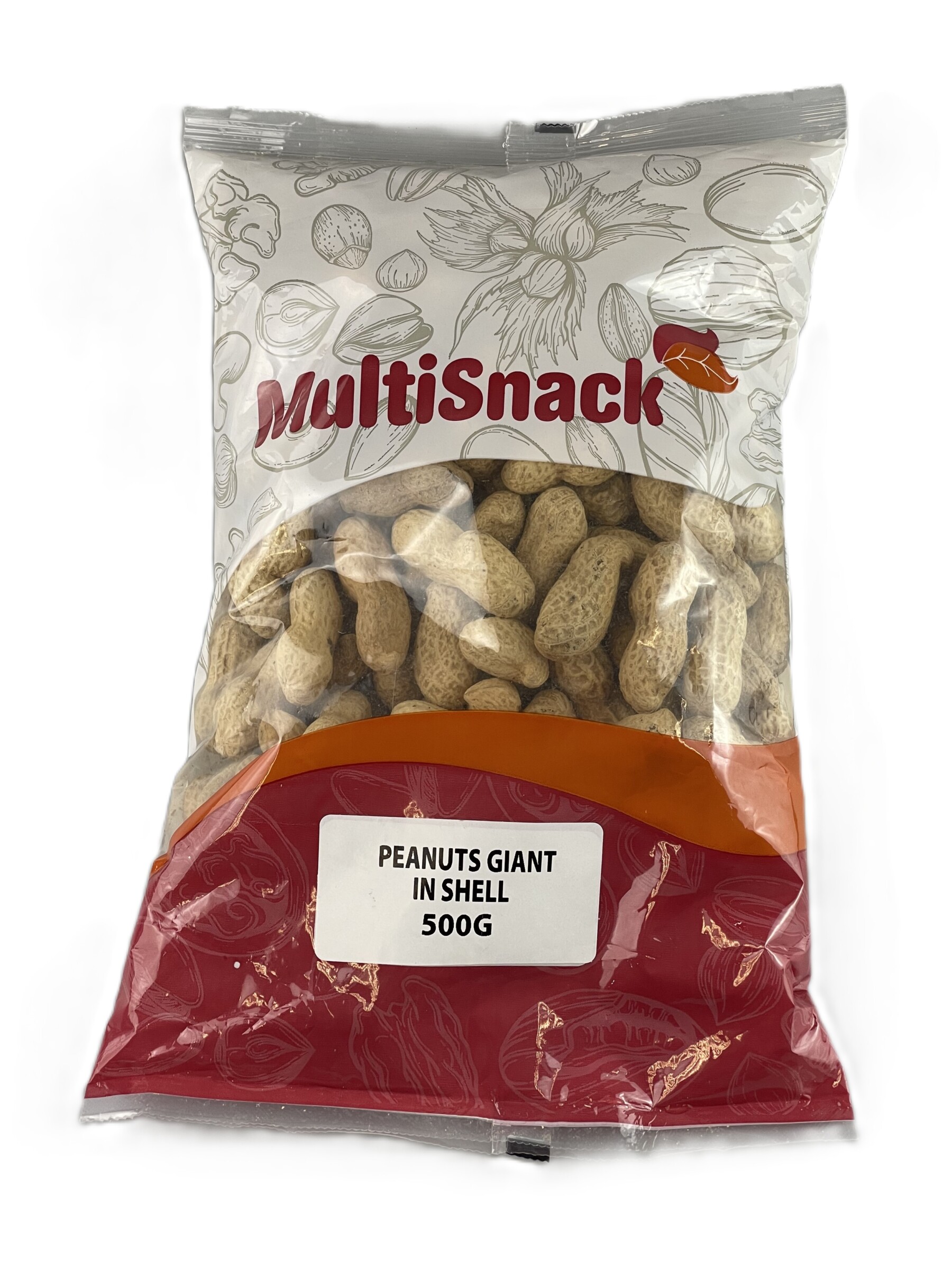 Irresistible, crunchy 500G Peanuts In Shell - MultiSnack