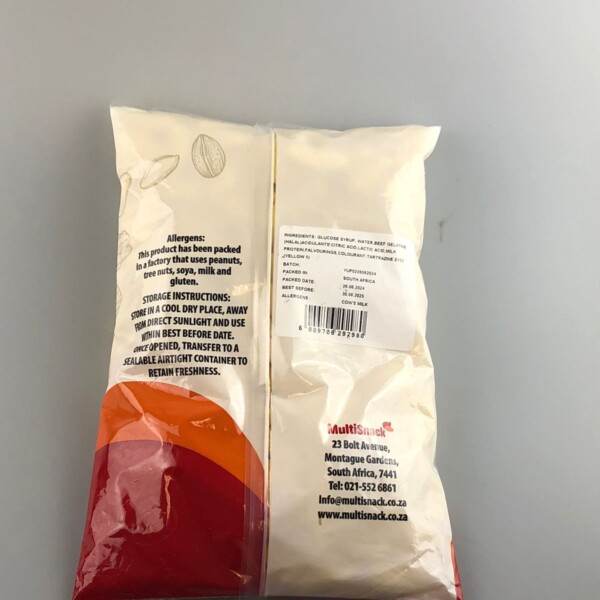 Banana Shape Gummies 820G