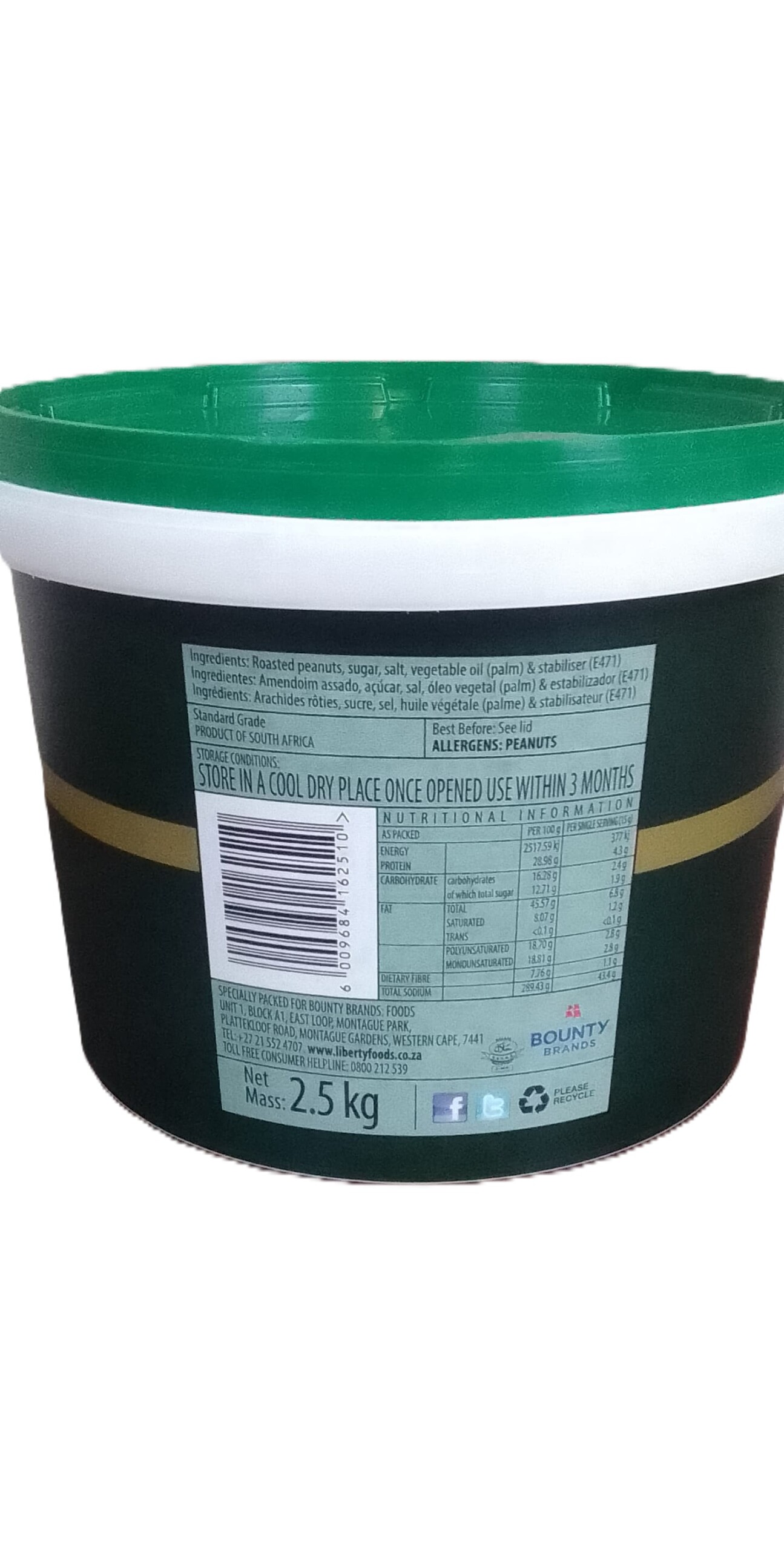 Peanut Butter 2.5kg - Image 3